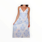 NIBI MTK Isabella Dress - Buta Blue