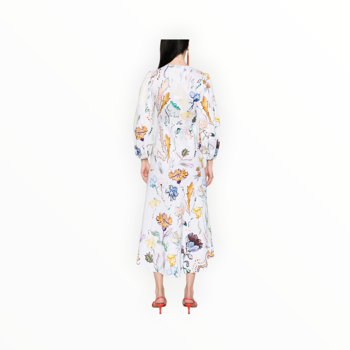 Dorothee Schumacher Floral Power Dress - White