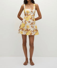 Faithful the Brand Felice Mini Dress - Midsummer Floral