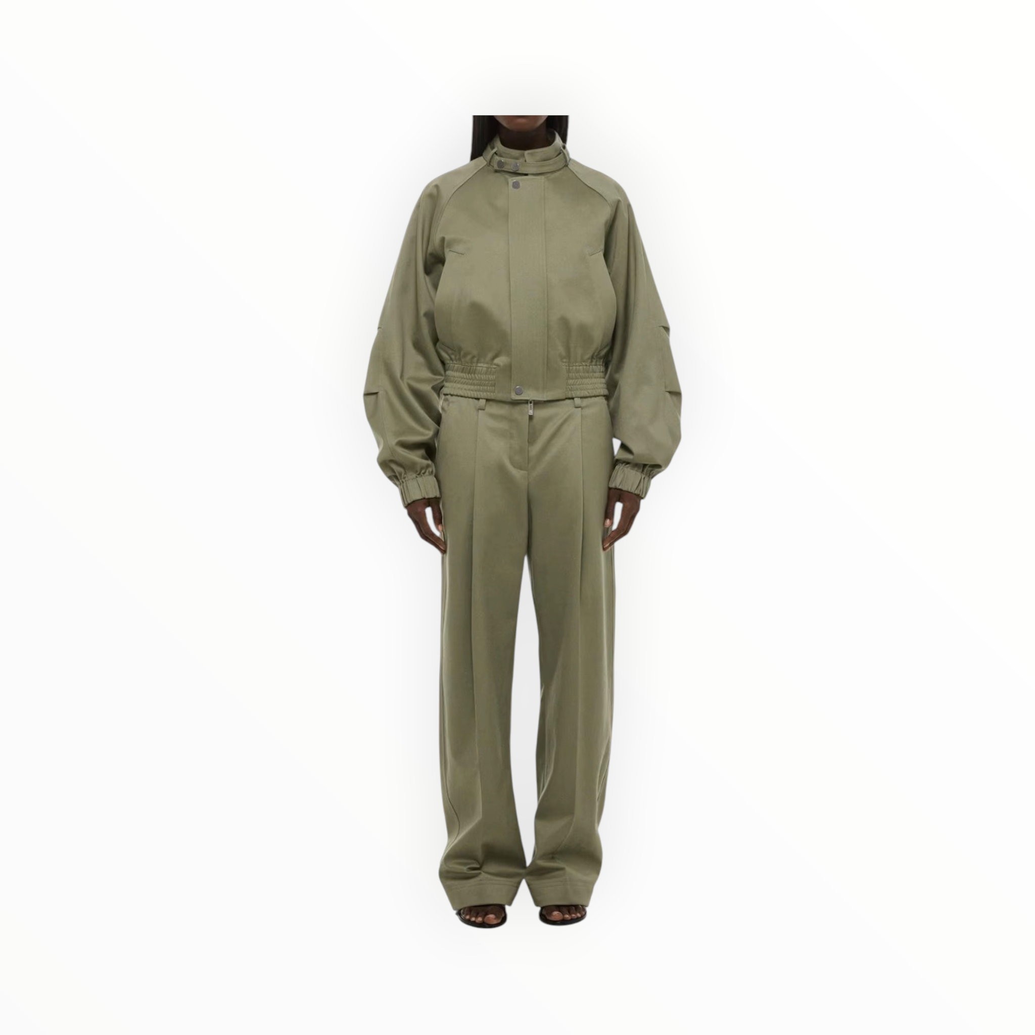 Helmut Lang Trench Bomber - Vetiver