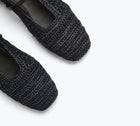 Frēda Salvador Jules Mary Jane - Black Raffia
