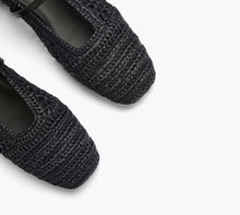 Frēda Salvador Jules Mary Jane - Black Raffia