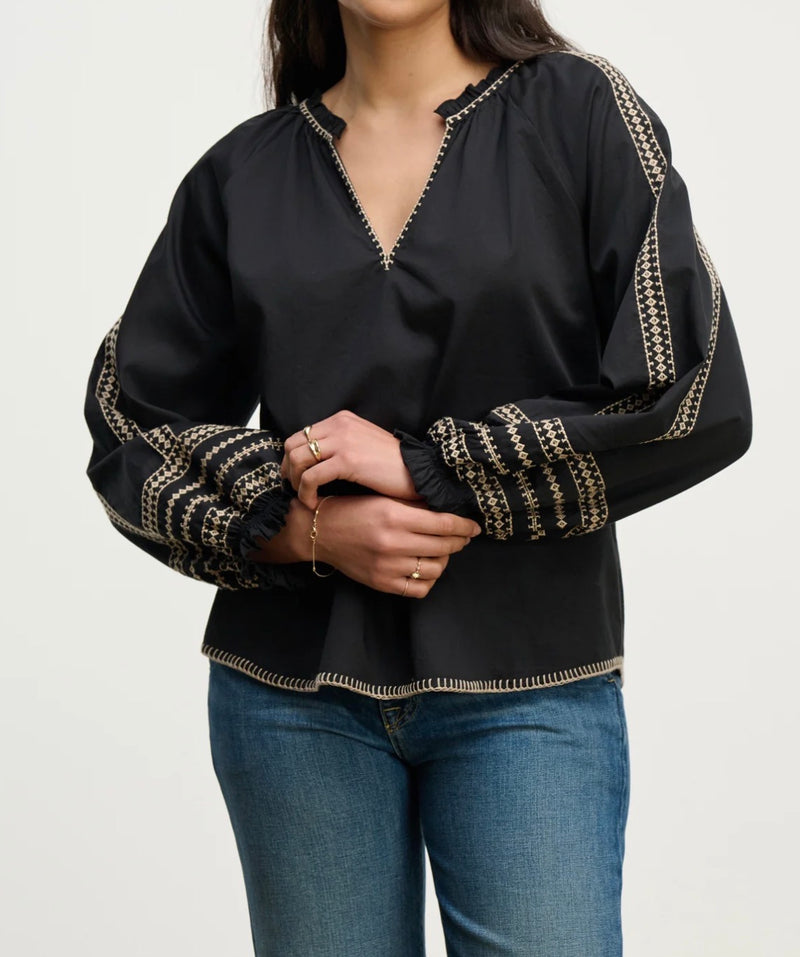 Velvet by Graham & Spencer Scarlett Top - Black