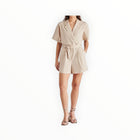 Steve Madden Honor Romper - Natural