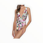 PQ Swim Sierra Floral Plunge One Piece Swimsuit