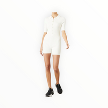 Le Ore Rimini Collared Playsuit - Pearl