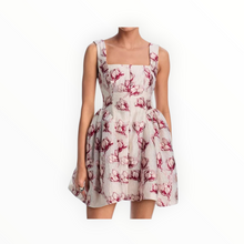 Milly Erin Floral Dress - Pink/White