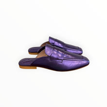 Psophía Loafer Slide - Purple Metallic