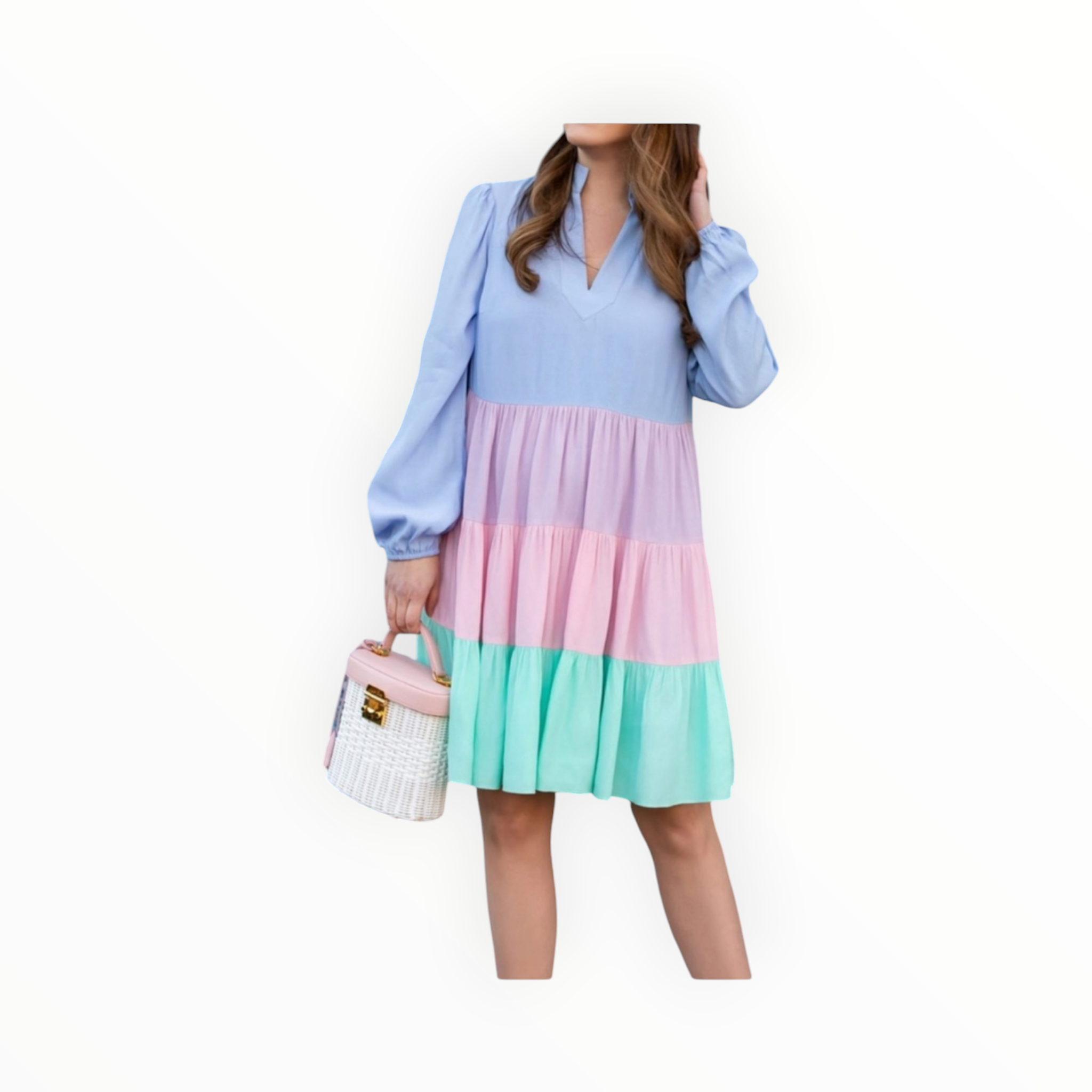 Sail To Sable Colorblock Charlotte Dress