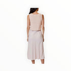 dh New York Del Combo Sweater Dress - Pale Peach