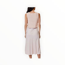 dh New York Del Combo Sweater Dress - Pale Peach