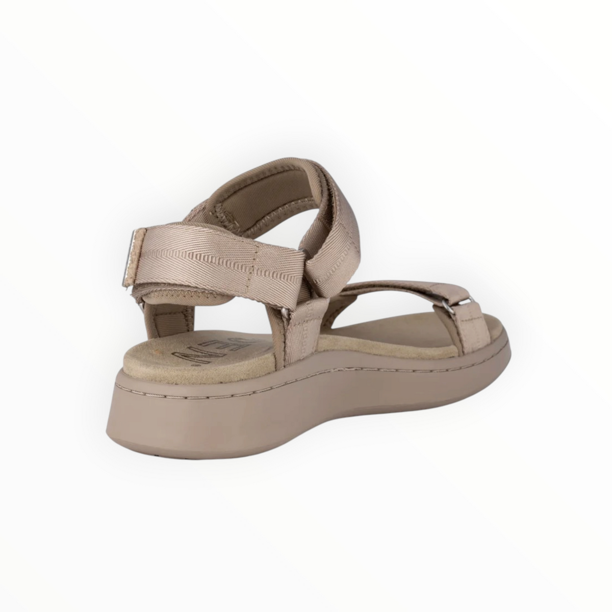 WODEN Line Sandal - Silver Mink