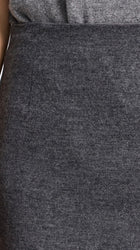 Vince Fitted Slip Skirt - Heather Charcoal