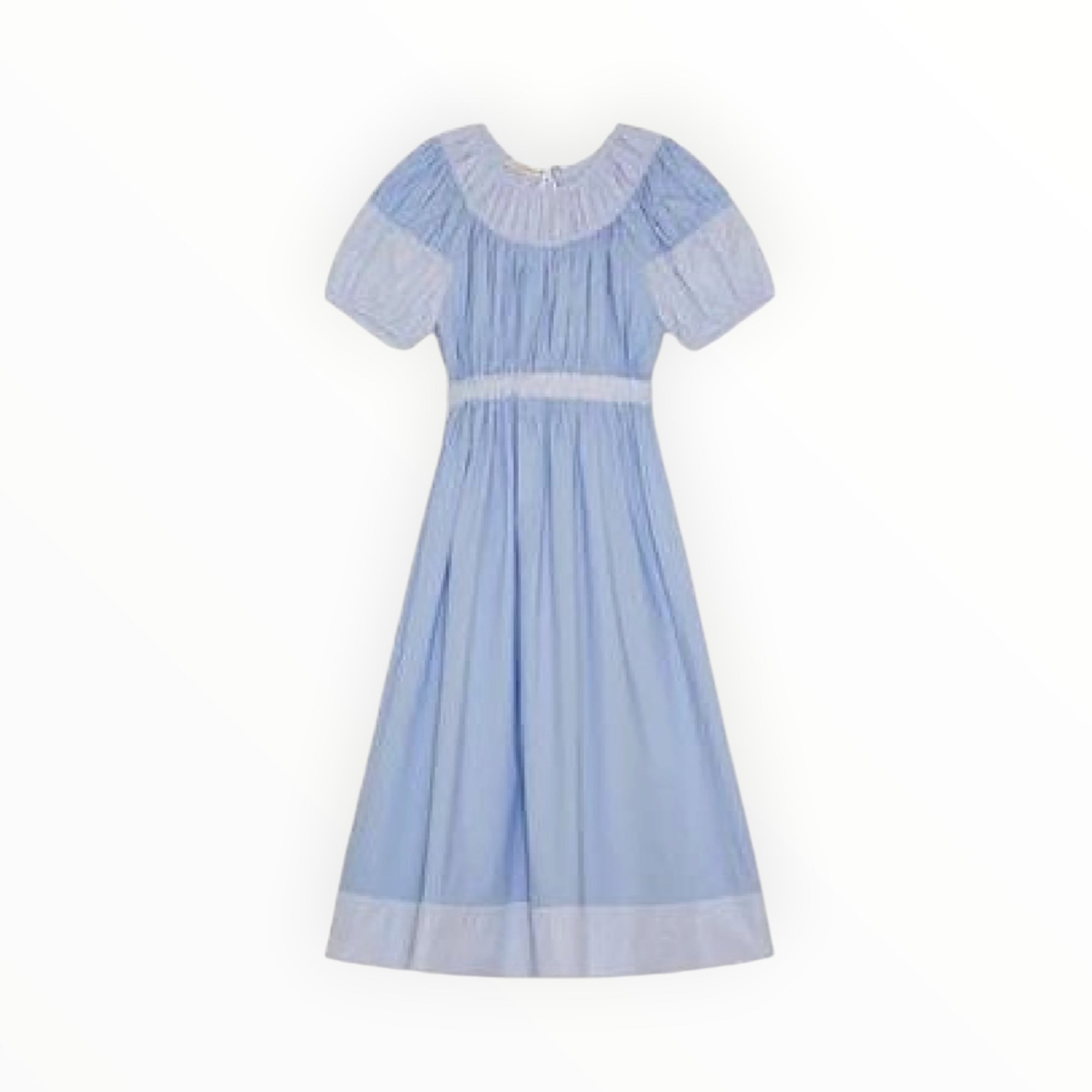 Rentrayage Barnstable Gathered Dress - Blue