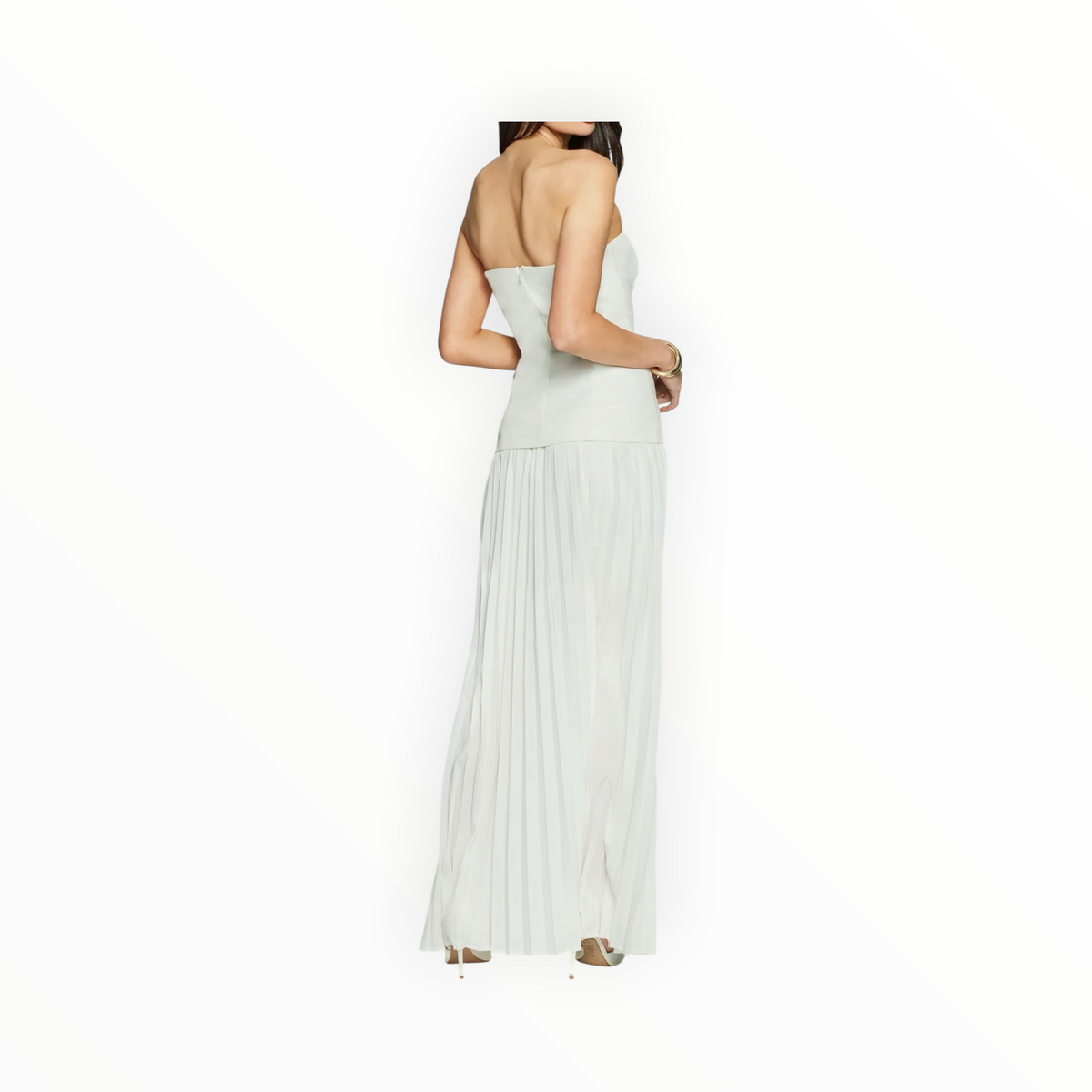 Generation Love Cody Crepe Pleat Dress - White