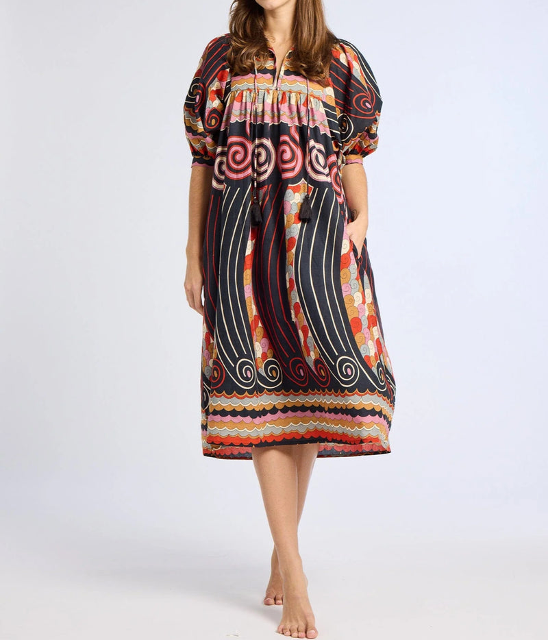 MILLE Saffron Dress - Maar Print