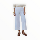 Fifteen Twenty Regina Cuff Cropped Pants- Off White