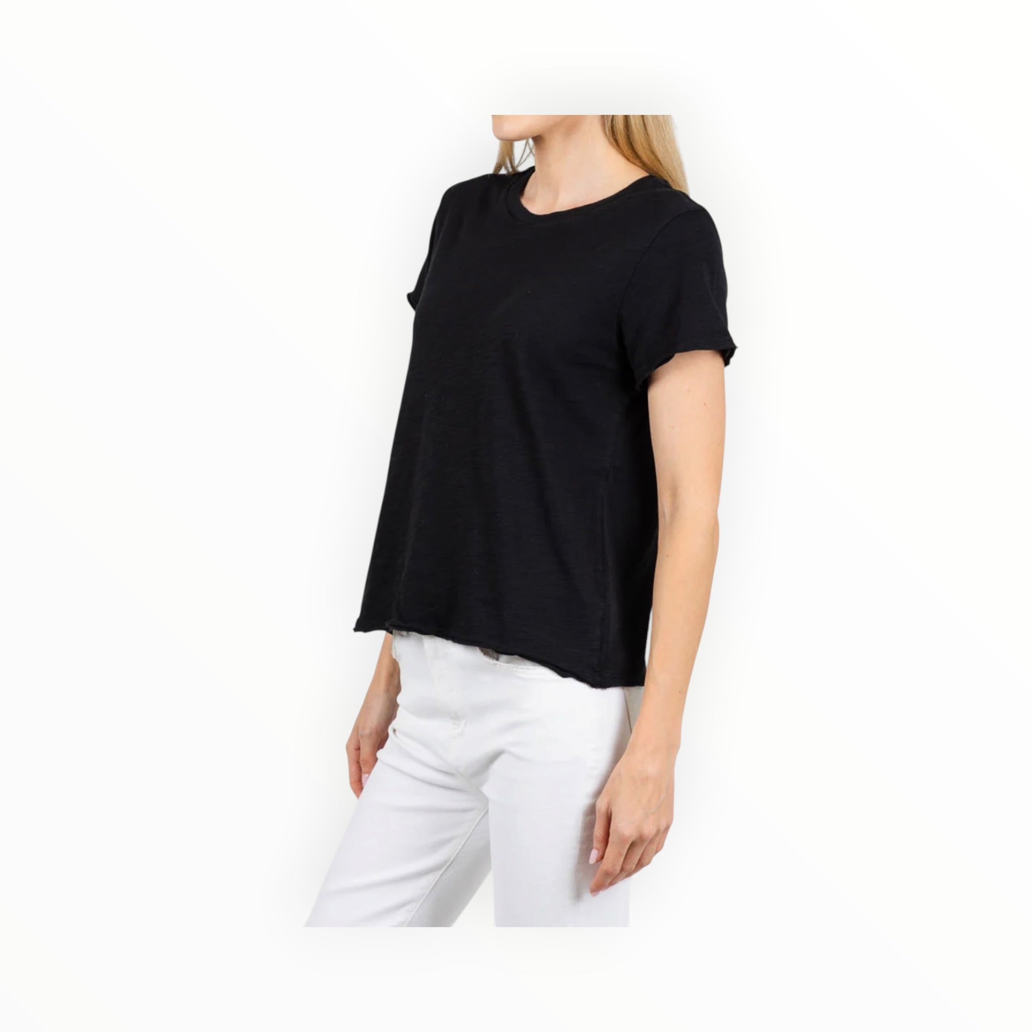 Elliott Lauren Short Sleeve Tee - Black