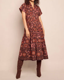 Cara Cara Nash Dress - Batik Vine Wine