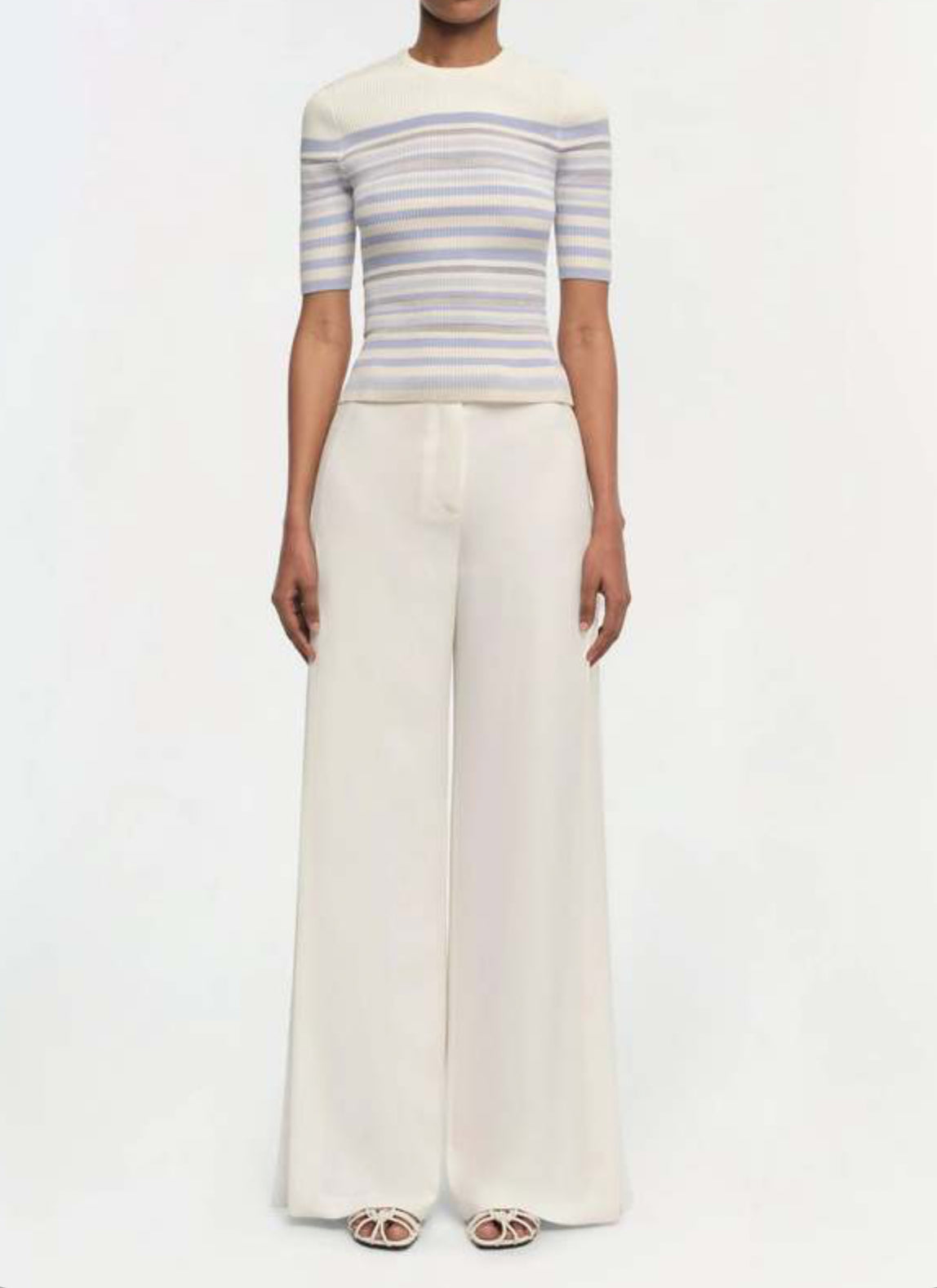 SIMKHAI Elena Top - French Blue Stripe
