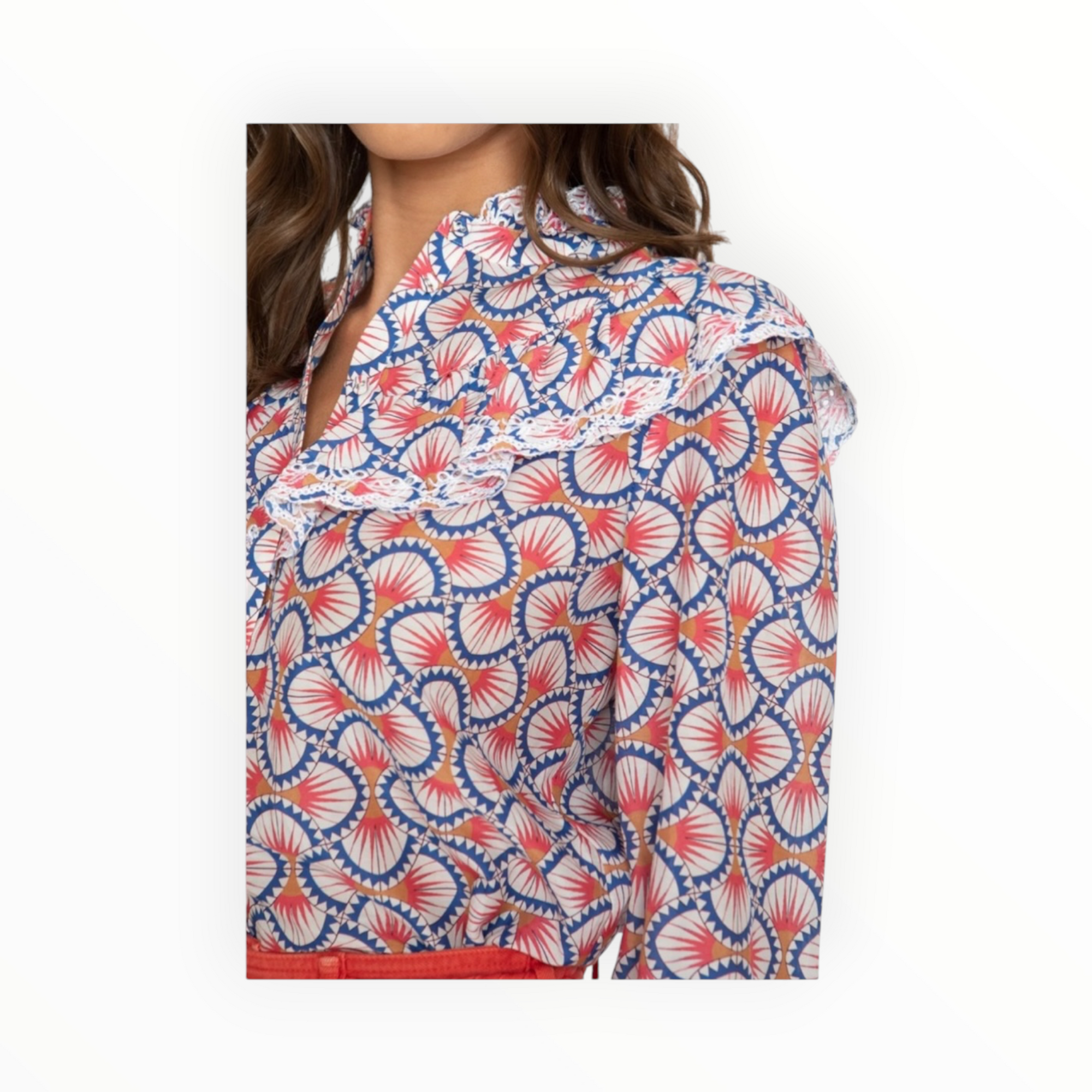 Caballero Ava Top - Retro Flower
