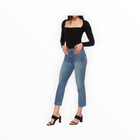 Parker Smith Byron Crop Straight W/Raw Hem - Pier