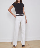 L’Agence Clayton Wide-Leg Jean - Blanc
