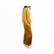 sula Tin Pants Cotton Twill - Tobacco