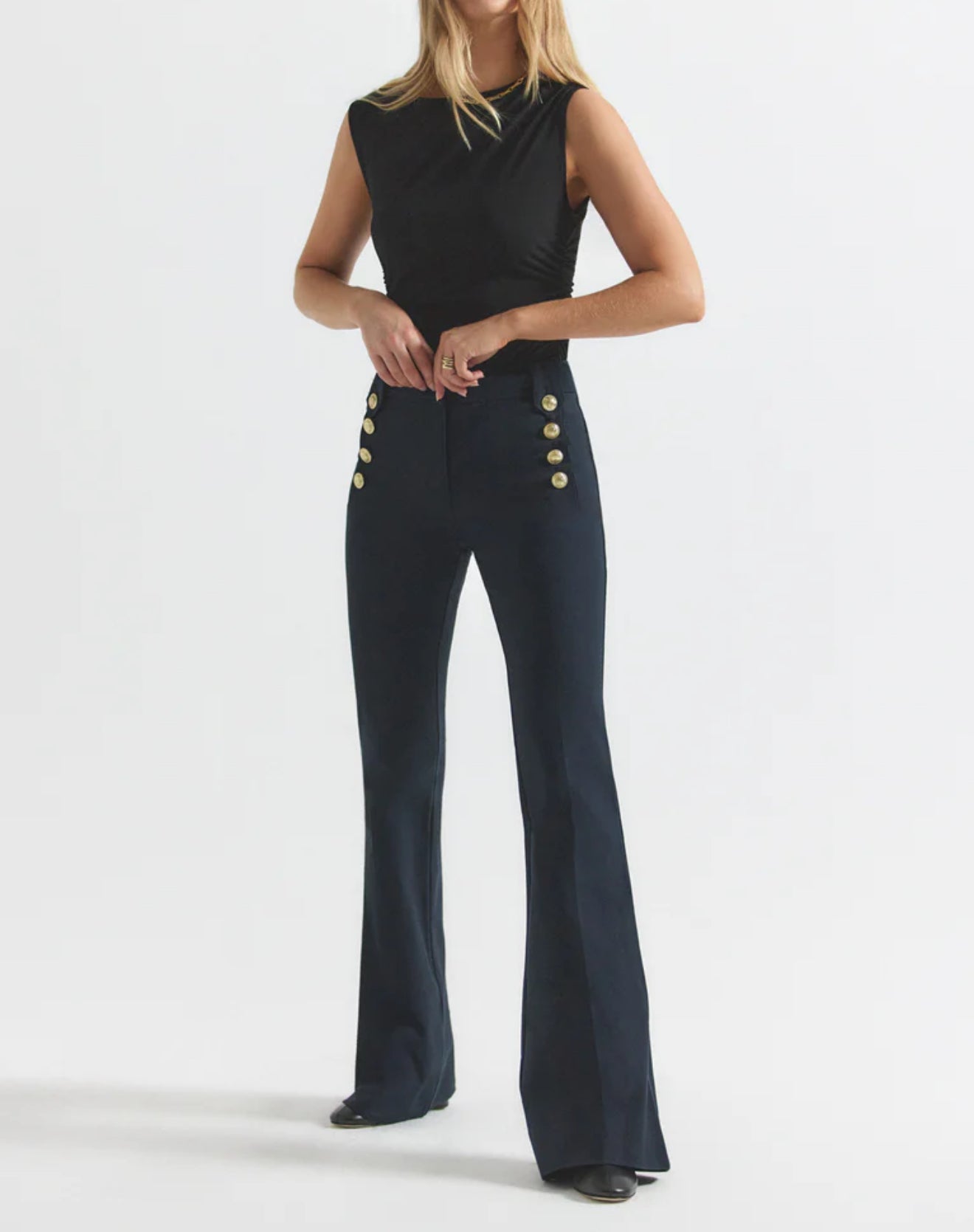 Derek Lam 10 Crosby Robertson Pants - Midnight