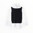 STAUD Damian Top - Black/White