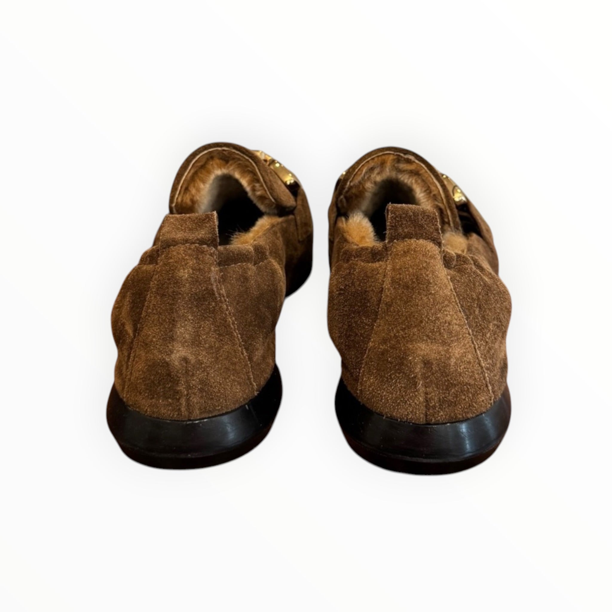 HOMERS Lena Shearling Loafer - Brown