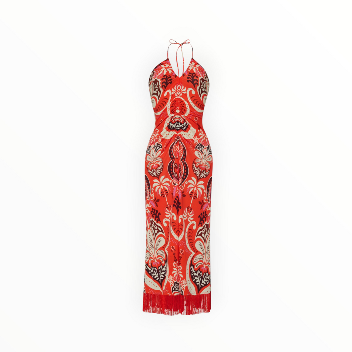 Cara Cara Shelter Island Dress - Pam Pavilion Coral