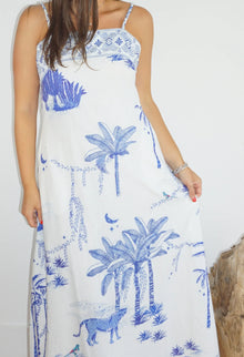 NIBI MTK Lydia Tube Dress - Sahara Print