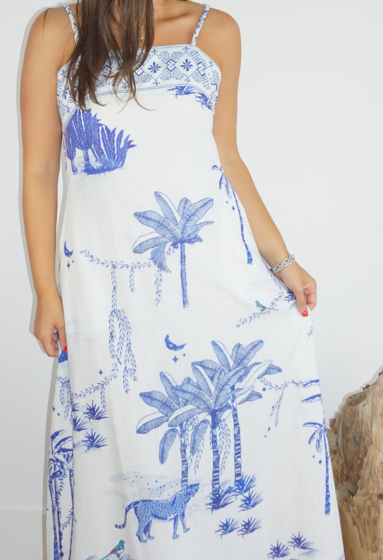 NIBI MTK Lydia Tube Dress - Sahara Print