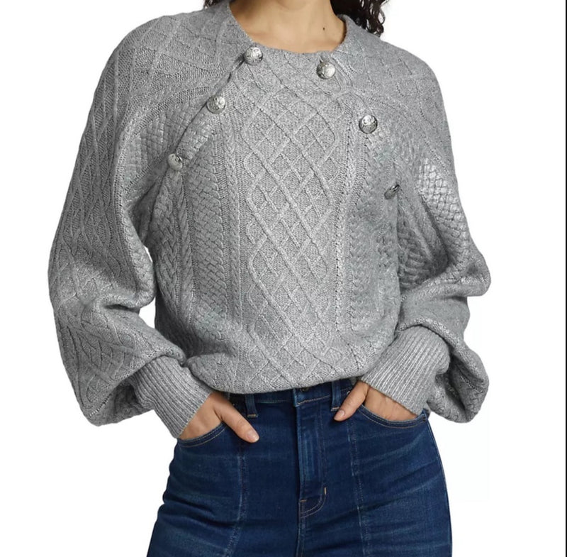 Veronica Beard Grady Merino Wool Blend Sweater