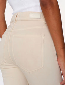 DL1961 Bridget Boot High Rise Instasculpt™ 27" Jeans - Flax