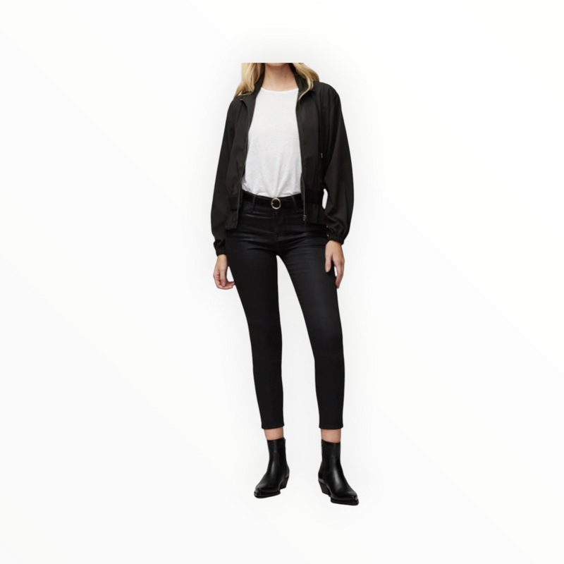 Frame Le High Skinny - Noir Coated