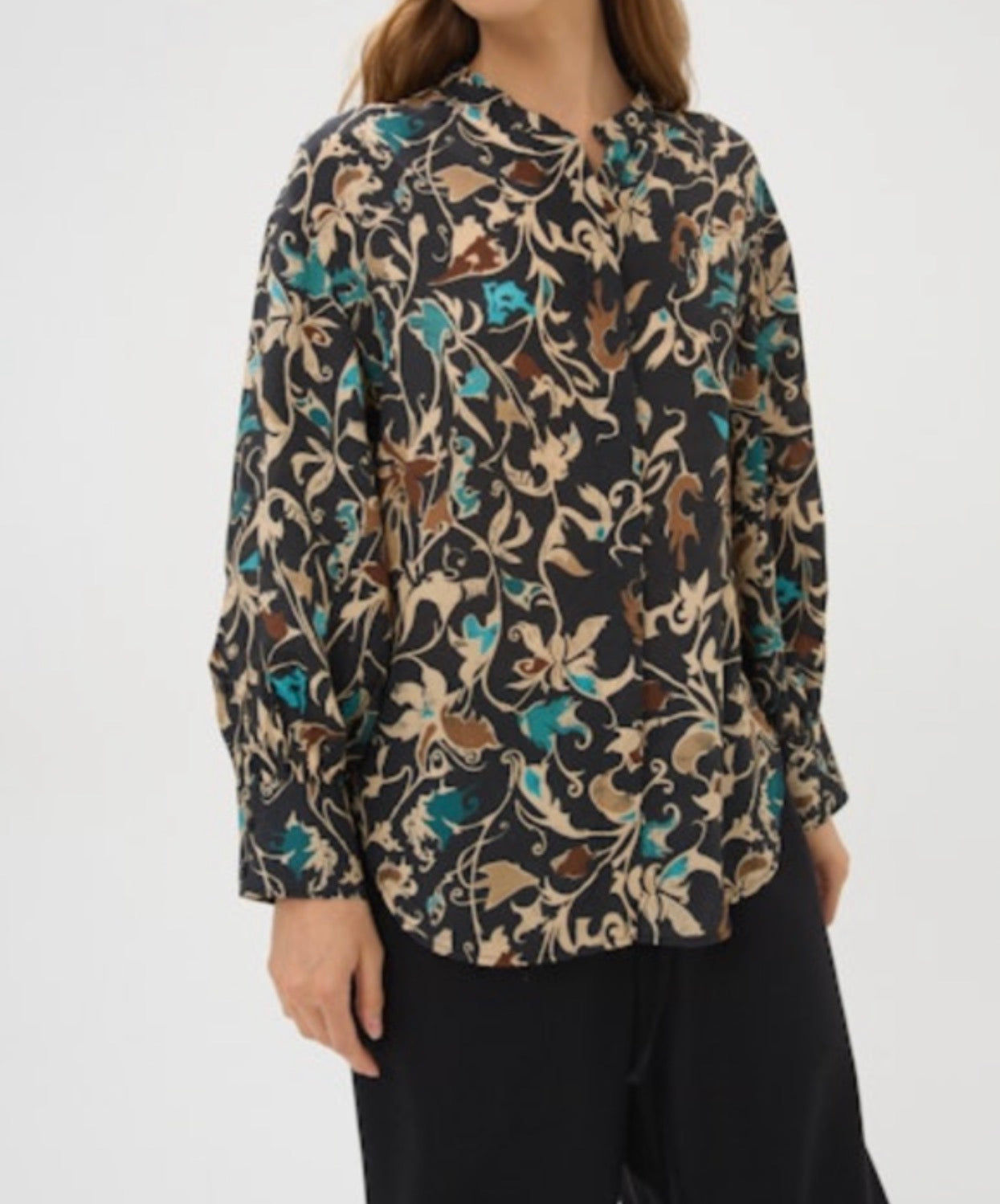 Maria Cher Berry Bianca Blouse - Black