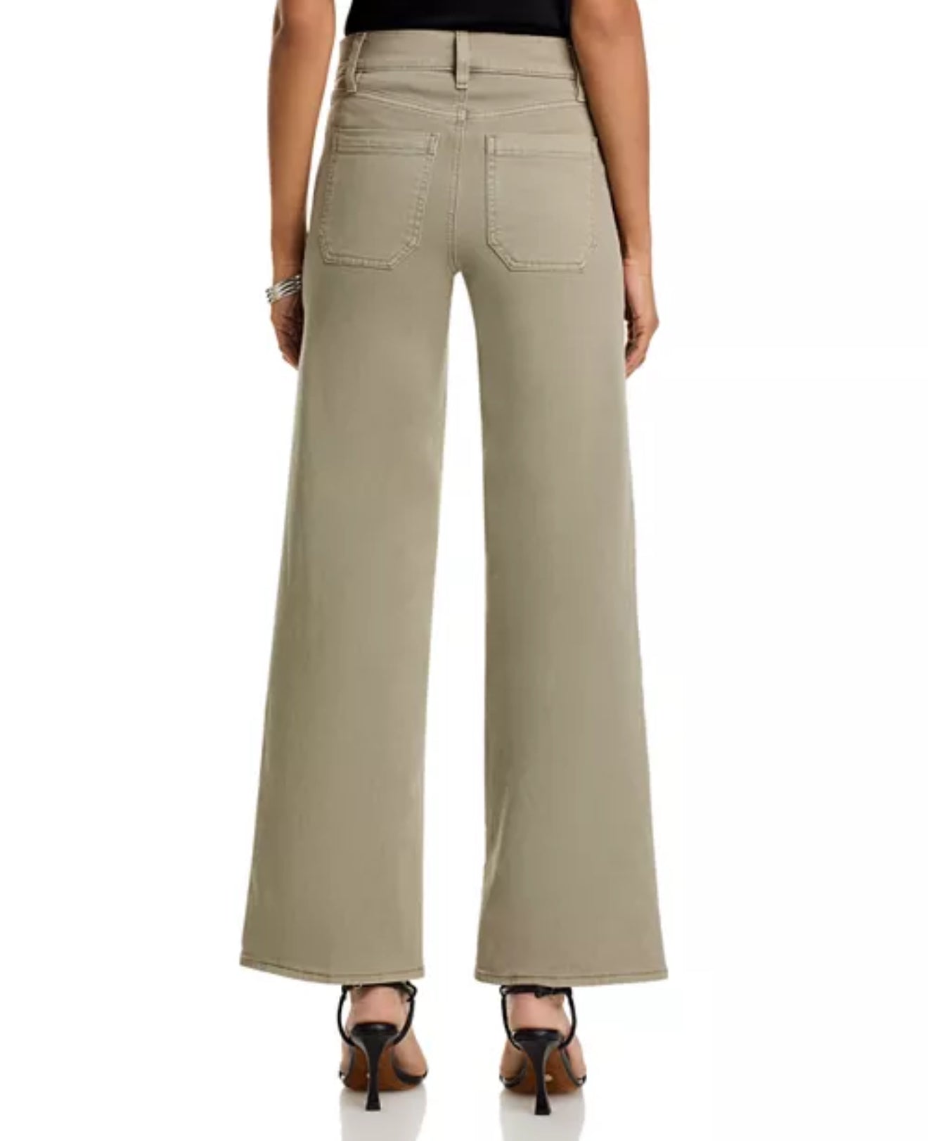 Frame Le Slim Palazzo Modernist Jeans - Thyme