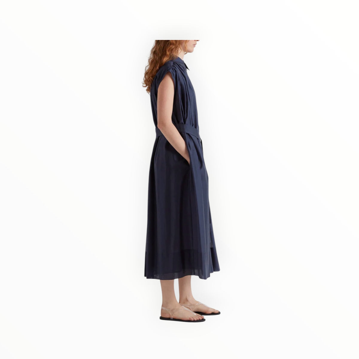 MEIMEIJ Belted Dress - Night Sky