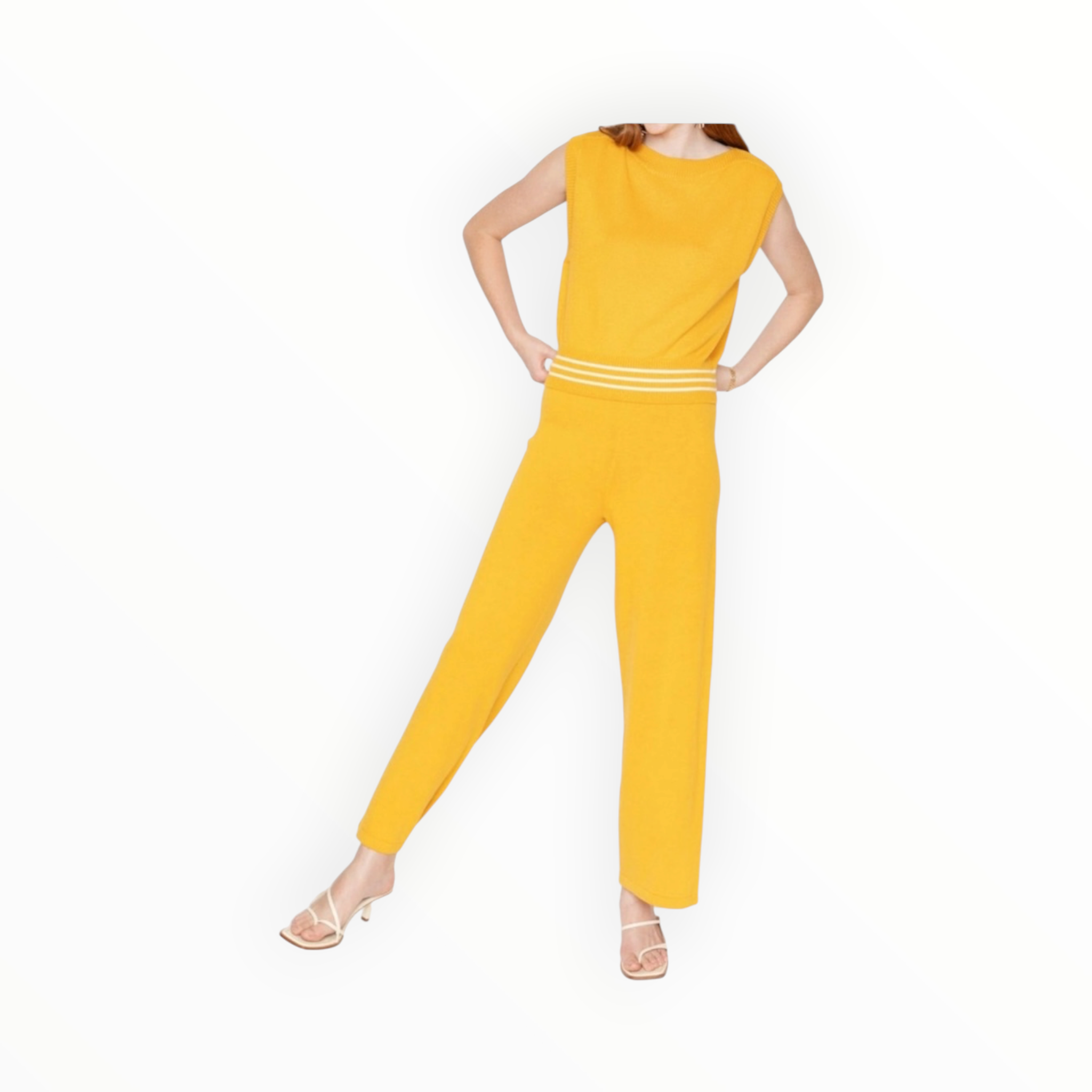 Callahan Knitwear Julia Pant - Mango