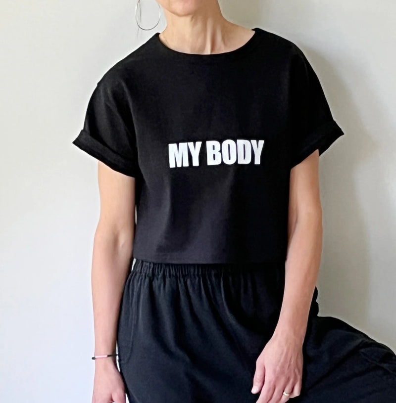 Heather Harlan My Body My Choice Tee - Black