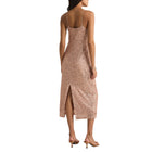 Z Supply Paulina Sequin Dress - Rose Gold
