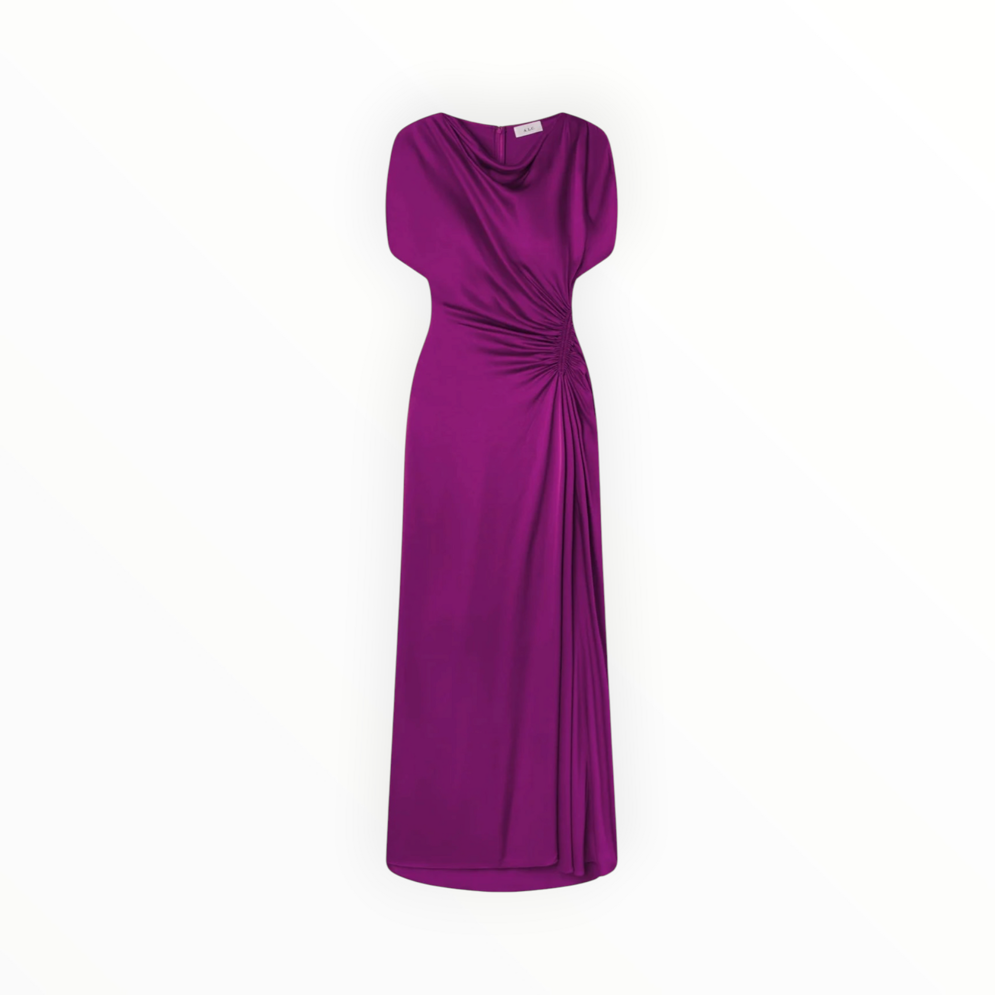 A.L.C. Nadia Satin Gown - Jewel