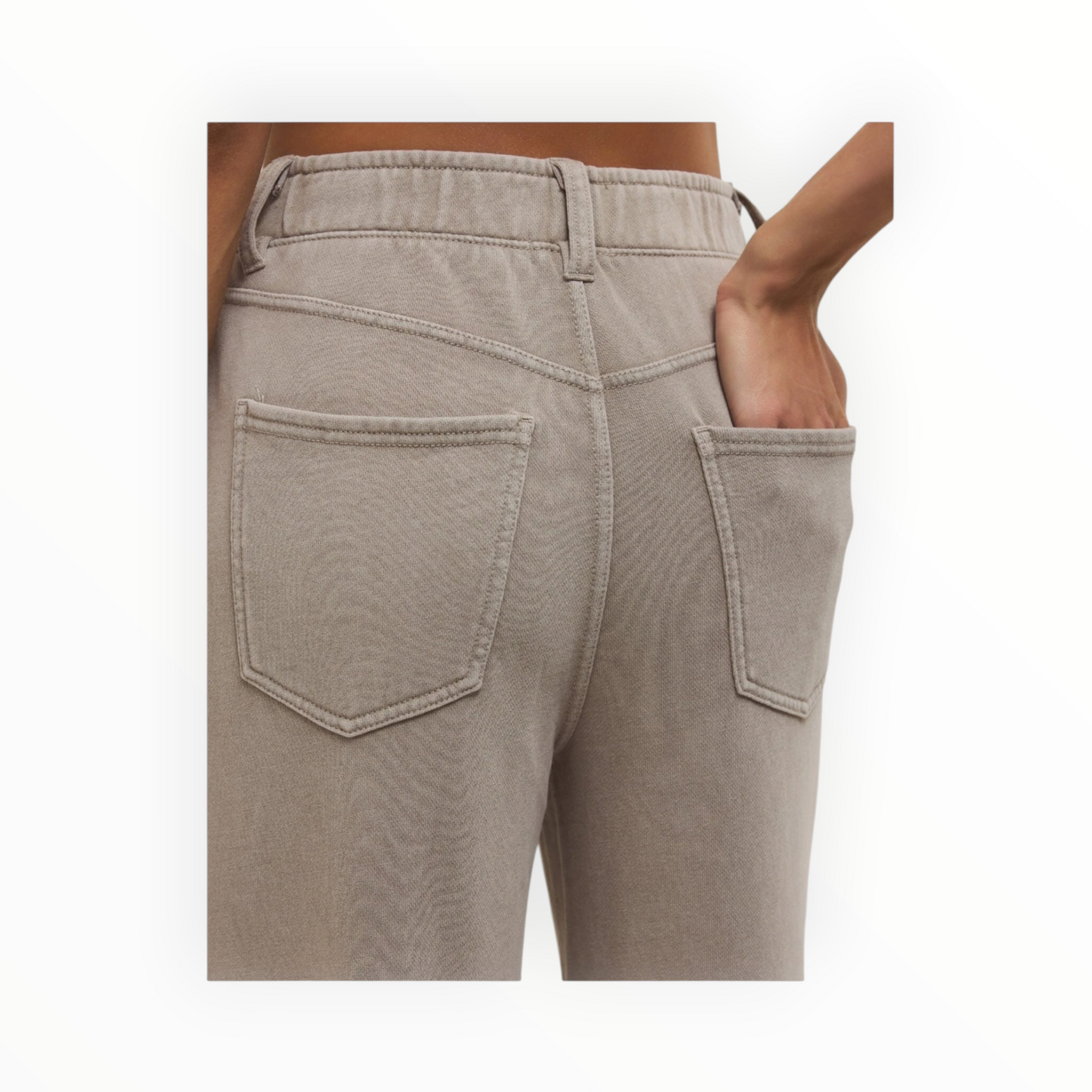 Z Supply Entourage Knit Pant - Oyster