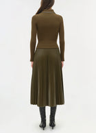 SIMKHAI Livana Knit Combo Top - Alligator