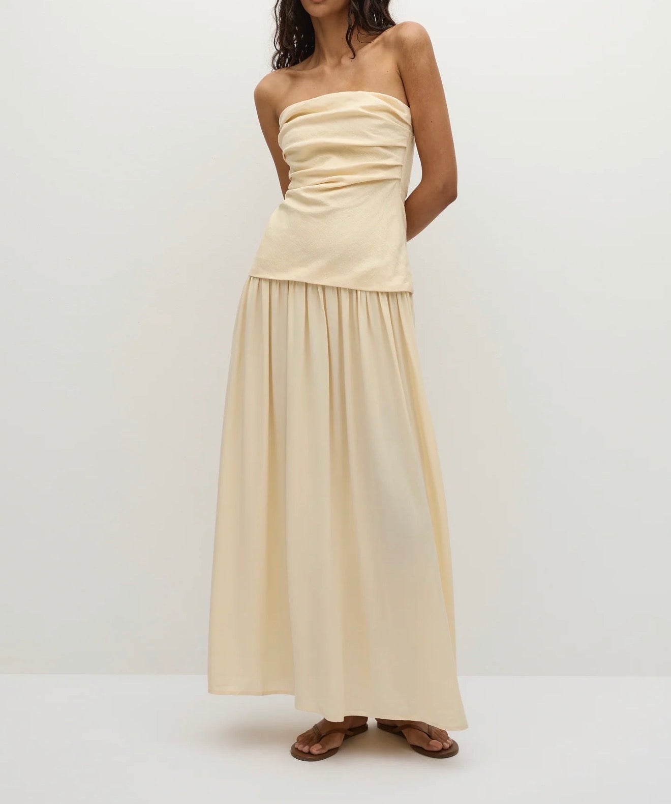 Faithful the Brand Hedy Maxi Dress - Butter