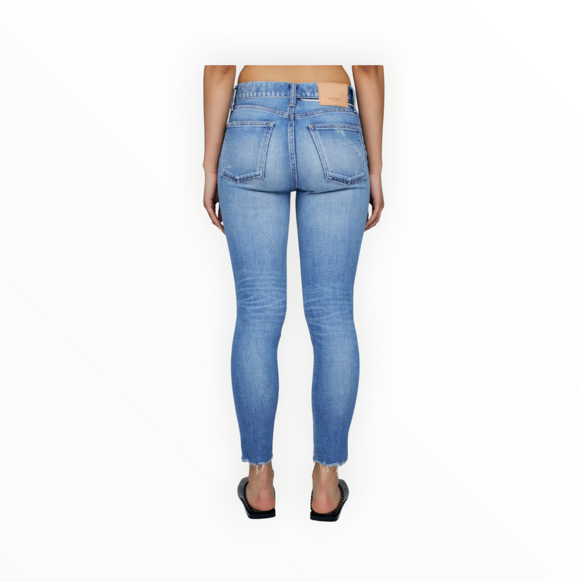 Moussy Vintage Hammond Skinny Jeans - Blue