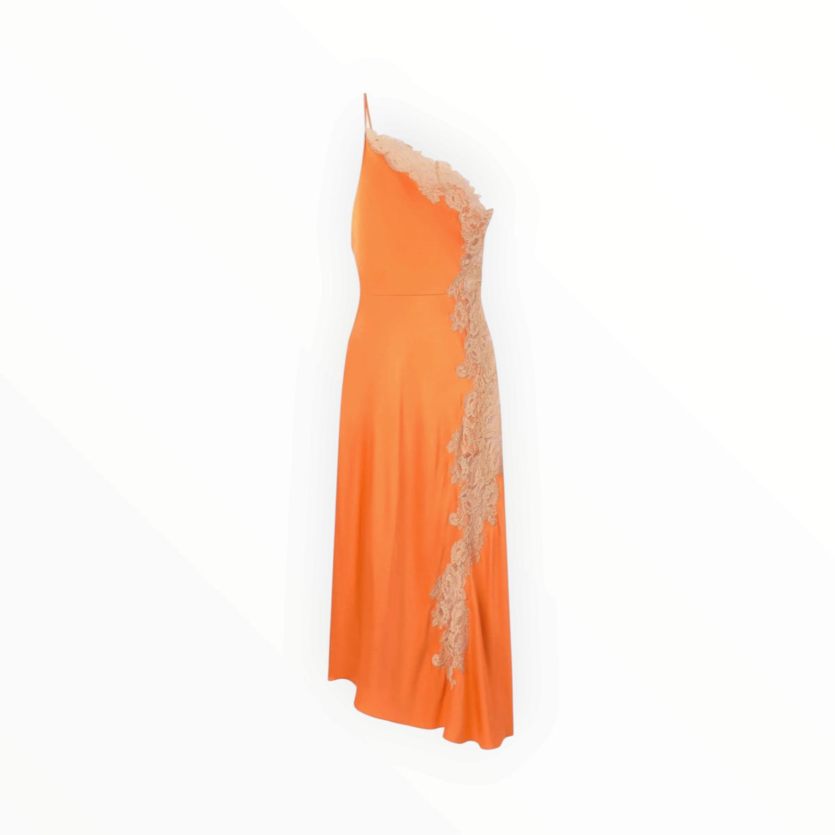 A.L.C. Lou Dress - Vivid Orange/Pale Blush