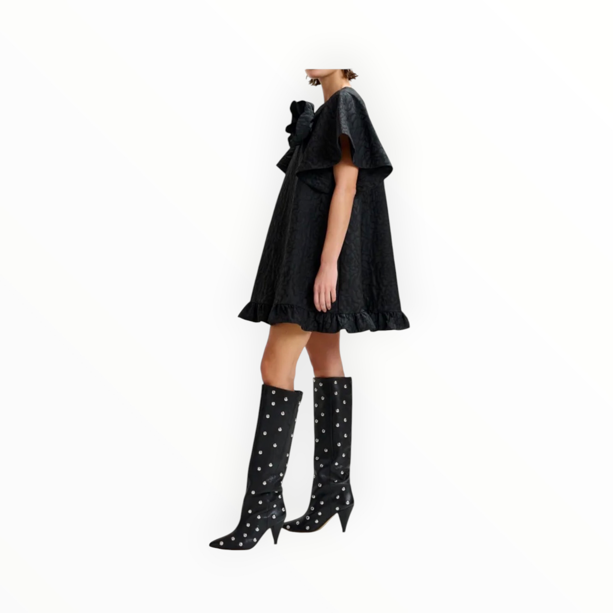 Essentiel Antwerp Ising Dress - Black